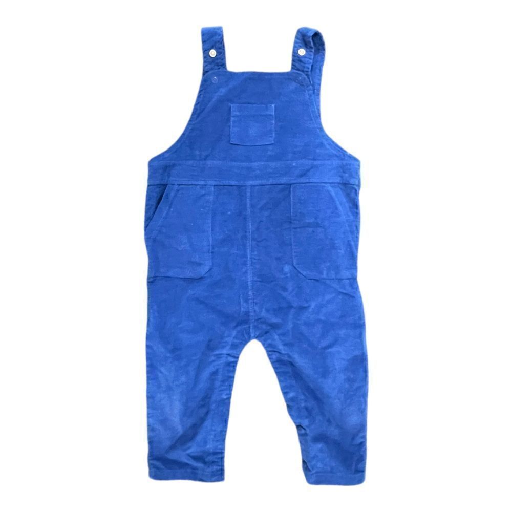 Angel Dear Royal Blue Corduroy Coverall Overalls, 12-18 months
